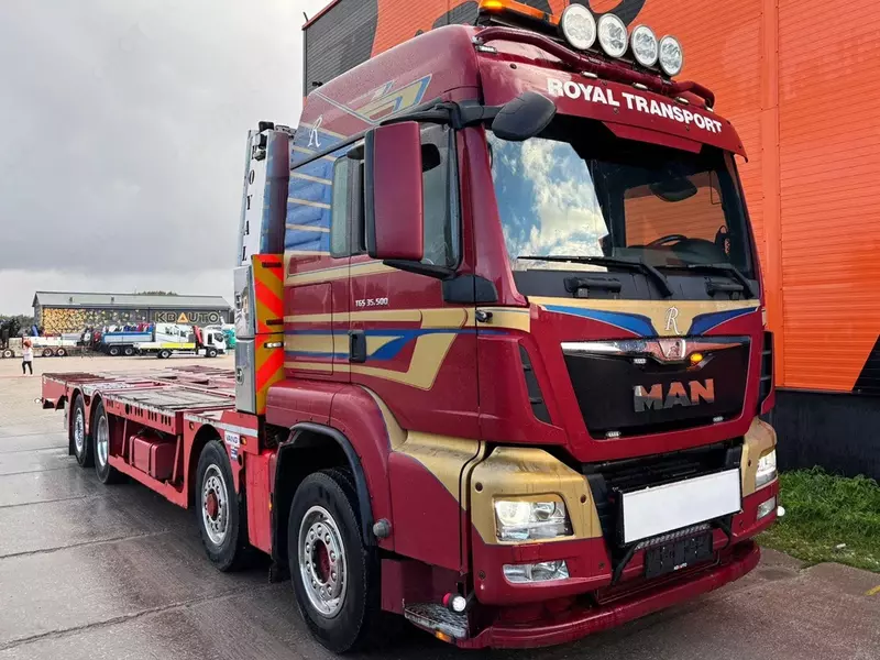 Автовозы MAN TGS 35.480 8x4H-6 Гидропривод / Платформа L9160 мм