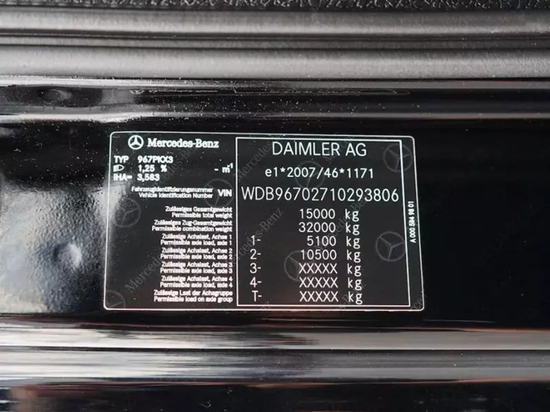 Грузовые автомобил Mercedes-Benz Atego 1530 ACC