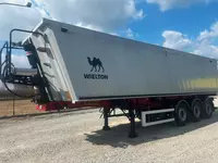 Hajmi 45 m3 bo‘lgan Wielton o‘zi ag‘daruvchi yarim tirkamasi