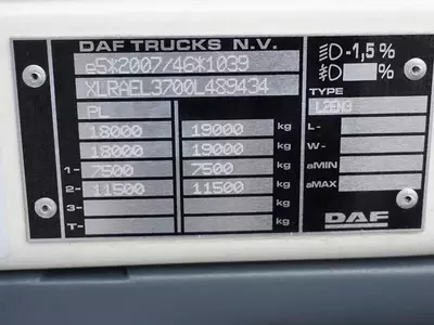 Грузовые автомобил DAF LF 290 E 6