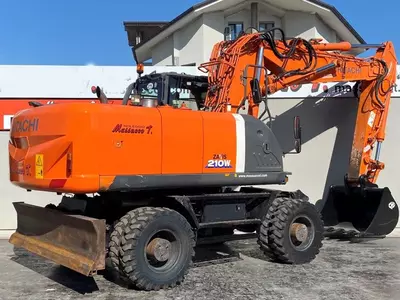 Колесные экскаватор Hitachi ZX210W-3