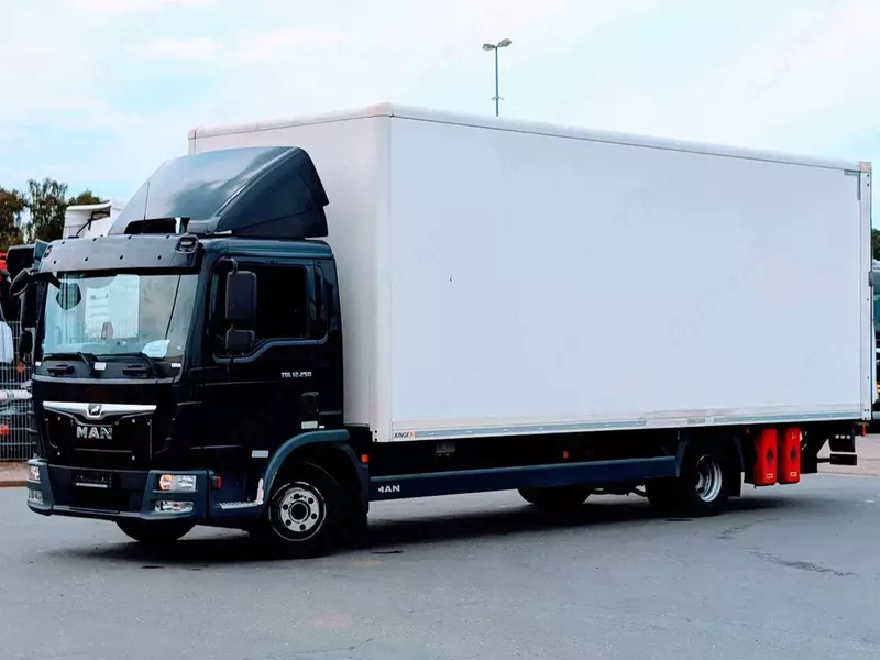 Грузовые автомобил MAN TGL 12.250 Koffer LBW