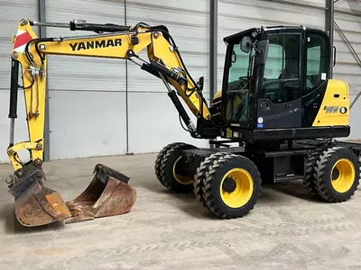 Колесные экскаватор Yanmar B 75 W