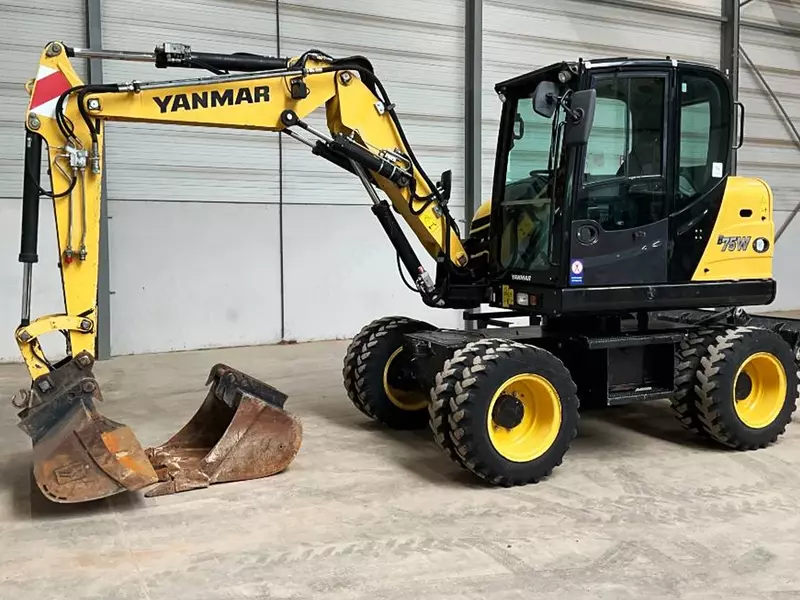 Колесные экскаватор Yanmar B 75 W