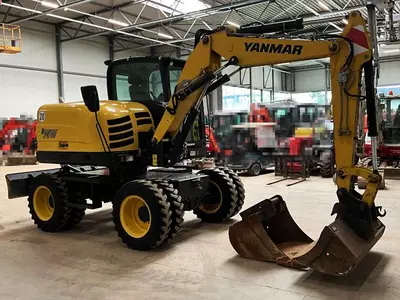   Колесные экскаватор Yanmar B 75 W