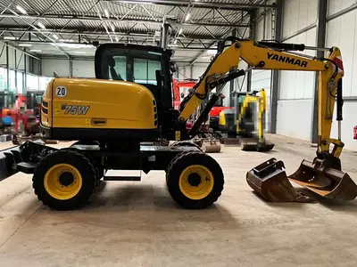  Колесные экскаватор Yanmar B 75 W Только в розницу