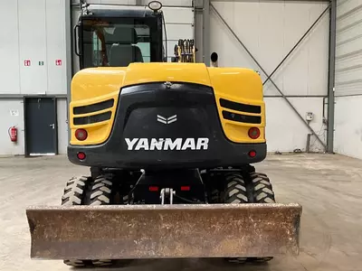  Колесные экскаватор Yanmar B 75 W Fresh online©️