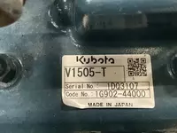  Kubota V 1505 Turbo dvigateli - Fresh online©️