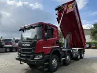 Scania P420 8x4 Kipper Meiller 18 5 m3 samosval