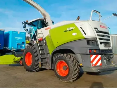  Кормоуборочный комбайн Claas jaguar 860 + pu 300 prof contour+ orbis 600 sd ts - 