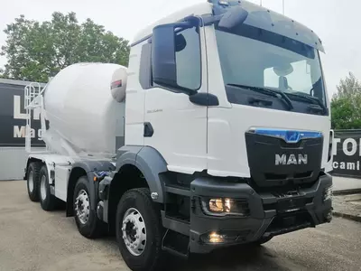 Автобетоносмеситель MAN TGS 35.440 8X4 с объемом барабана 10 м³