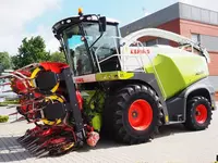 Claas Jaguar 870 + Kemper 360 Plus ozuqa yig‘ish kombayni