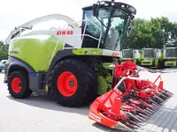   Claas Jaguar 870 + Kemper 360 Plus ozuqa yig‘ish kombayni