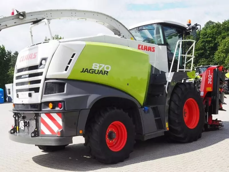  Claas Jaguar 870 + Kemper 360 Plus ozuqa yig‘ish kombayni Chakana savdo