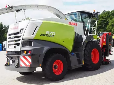  Claas Jaguar 870 + Kemper 360 Plus ozuqa yig‘ish kombayni Chakana savdo