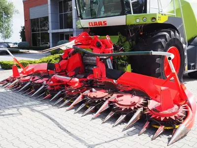  Claas Jaguar 870 + Kemper 360 Plus ozuqa yig‘ish kombayni Fresh online©️