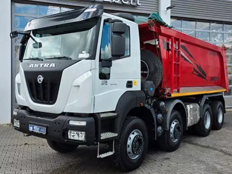 Astra HD9 Iveco 84.50-80 8x4 samosval mexanik uzatmalar qutisi bilan
