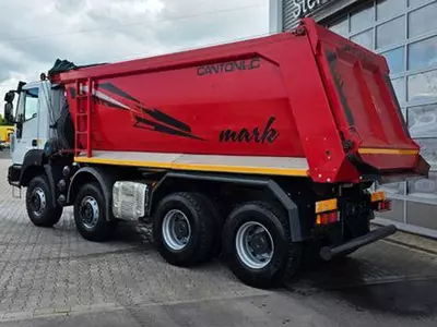 Astra HD9 Iveco 84.50-80 8x4 samosval mexanik uzatmalar qutisi bilan