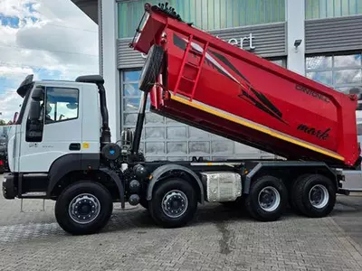 Astra HD9 Iveco 84.50-80 8x4 samosval mexanik uzatmalar qutisi bilan