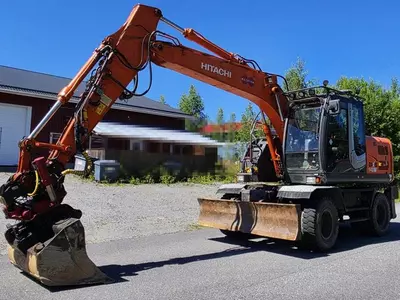 Hitachi ZX140W-3 g‘ildirakli ekskavatori