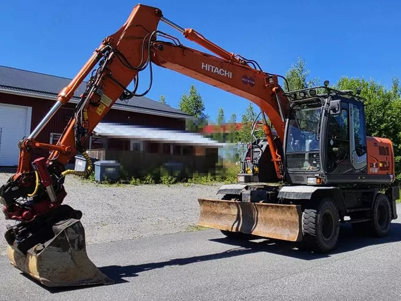 Hitachi ZX140W-3 g‘ildirakli ekskavatori