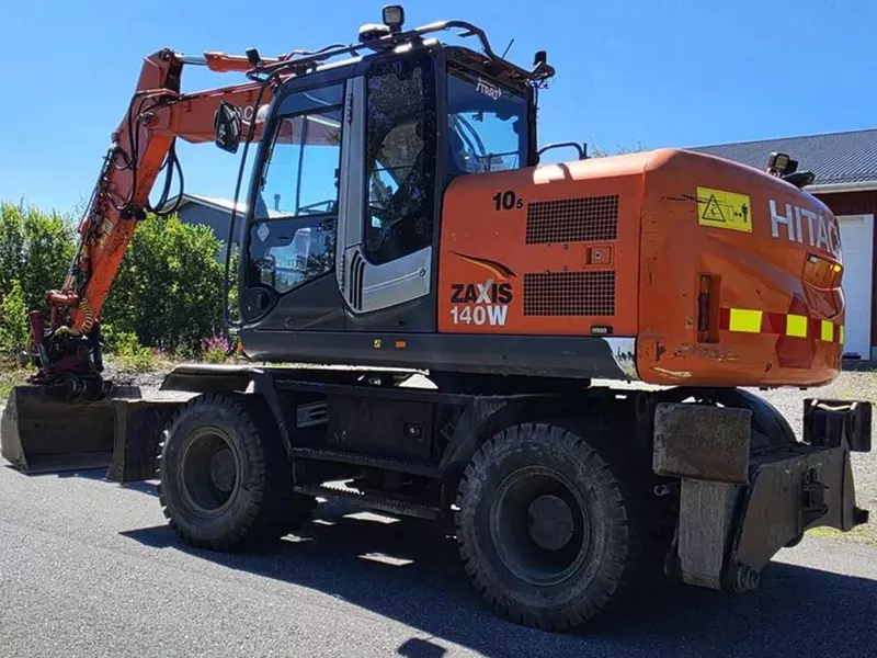  Hitachi ZX140W-3 g‘ildirakli ekskavatori - 