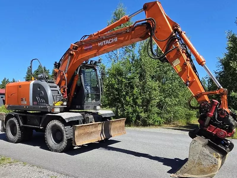   Hitachi ZX140W-3 g‘ildirakli ekskavatori