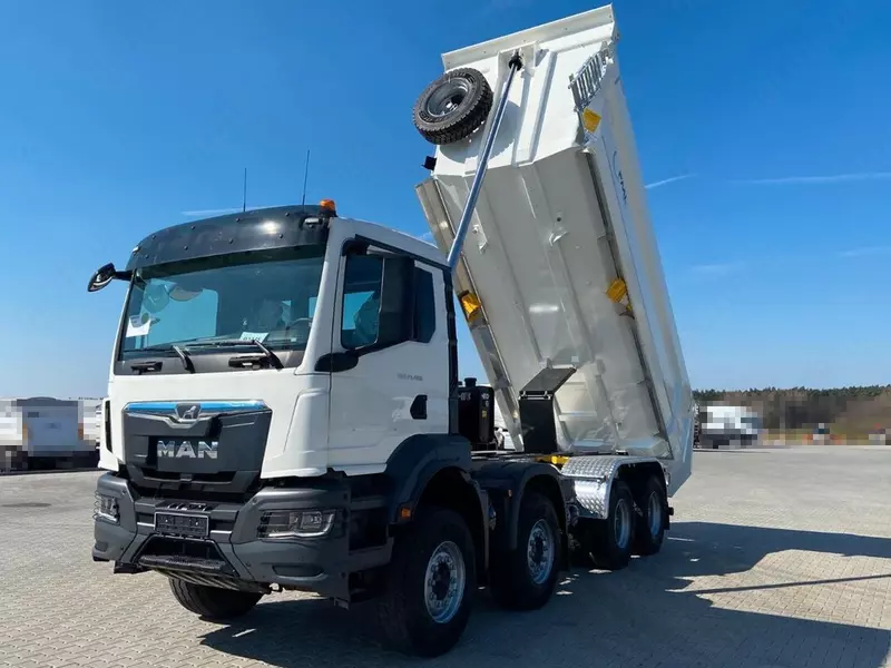 MAN TGS 41.400 samosvali  8x4  Tipper  Euro2