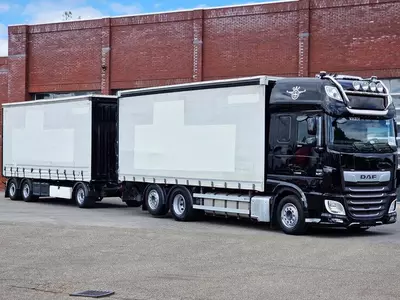  DAF XF 480 SSC 6x2 chodirli yuk mashinasi Chakana savdo