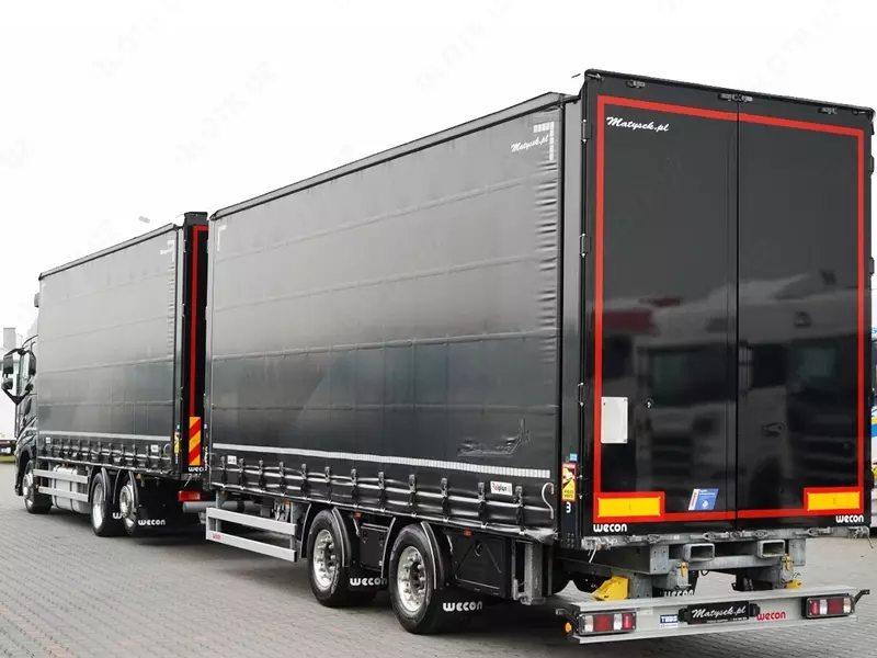 Тентованный грузовик Volvo FH 500
