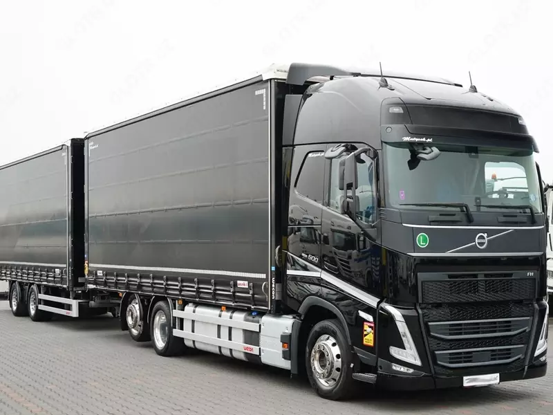 Тентованный грузовик Volvo FH 500