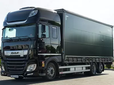 DAF XF 480 / FIRANKA 7,7 M / SSC / 6X2 / KLIMA POSTOJOWA / OAS PODNOSZONA chodirli yuk mashinasi