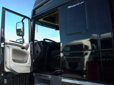 DAF XF 480 / FIRANKA 7,7 M / SSC / 6X2 / KLIMA POSTOJOWA / OAS PODNOSZONA chodirli yuk mashinasi