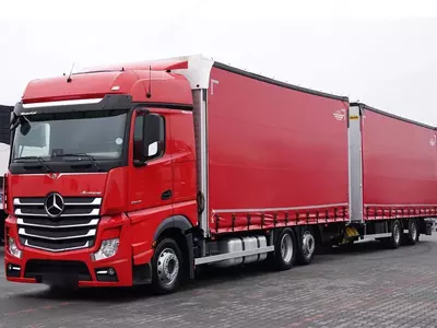 Тентованный грузовик Mercedes-Benz 2548