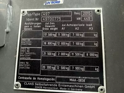 Кормоуборочный комбайн Claas Jaguar 950