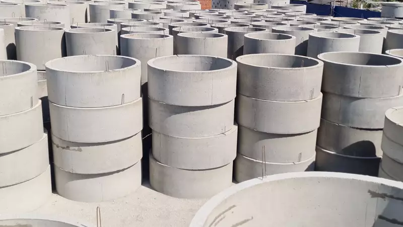 Quduq Pastki Quduq qopqog'i plitalari Temir-beton mahsulotlari