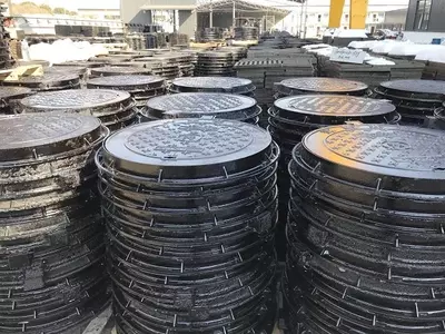 Люк канализационный чугунный