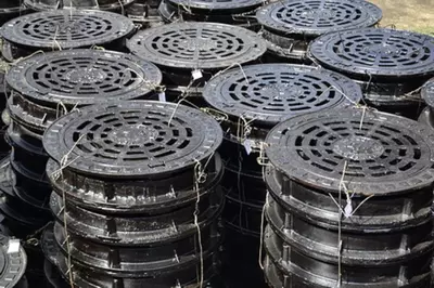 Люк канализационный чугунный