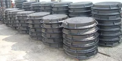 Kanalizatsiya quyma temir Lyuk