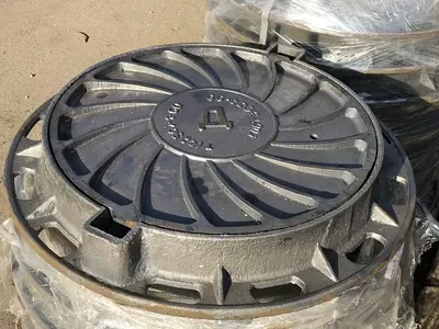 Люк канализационный чугунный