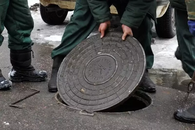 Люк канализационный чугунный, арт 043