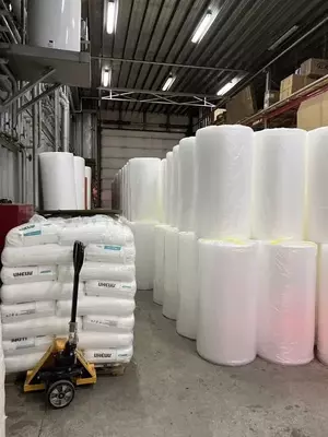 Воздушно-пузырчатая упаковочная пленка