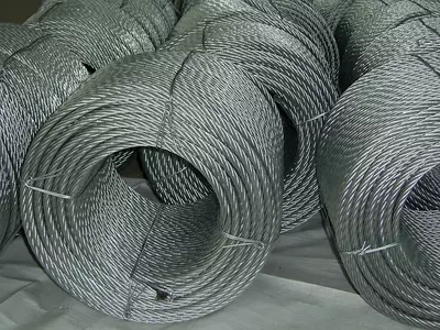 Канат стальной оцинкованный