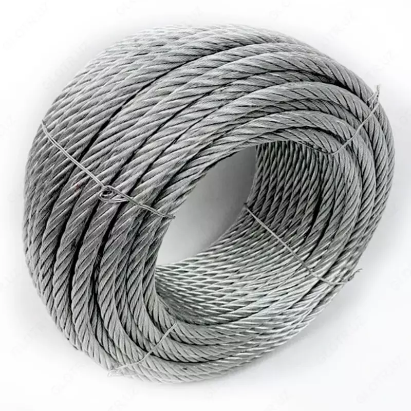 Galvanizli po'lat arqon