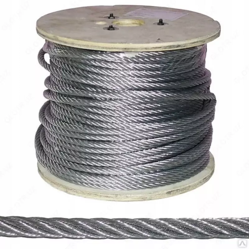 Galvanizli po'lat arqon