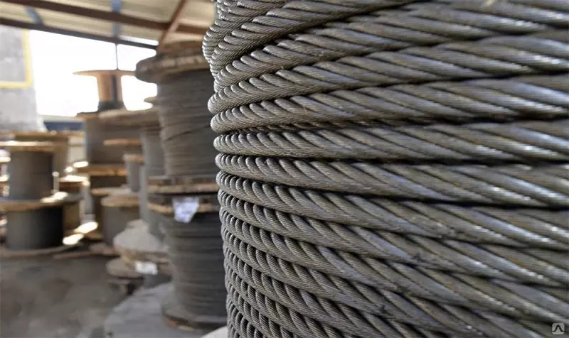 Канат стальной оцинкованный