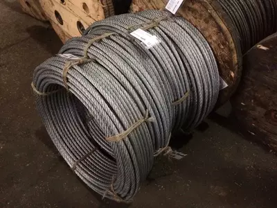 Galvanizli po'lat simli arqon