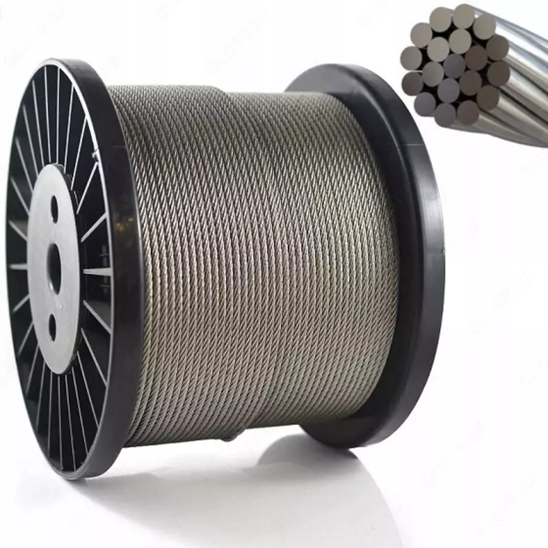 Трос стальной оцинкованный