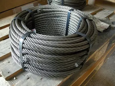 Galvanizli po'lat simli arqon