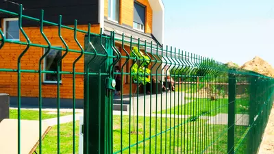 Еврозабор/Евросетка/забор - (размер 1.6м х 2.5м)-4